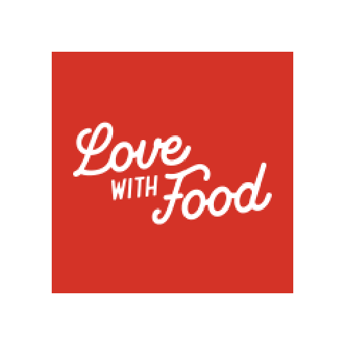 Love with food Logo
